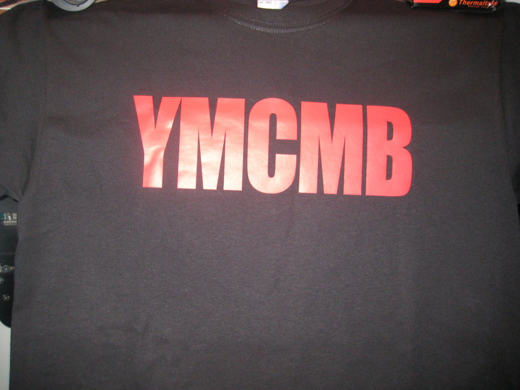 Ymcmb Tshirt: Black With Red Print - TshirtNow.net - 2