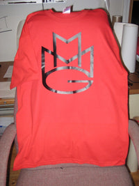 Thumbnail for Maybach Music Group Tshirt:Red with Black Print - TshirtNow.net - 5