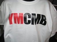 Thumbnail for Ymcmb Tshirt: White With Red & Black Print - TshirtNow.net - 2