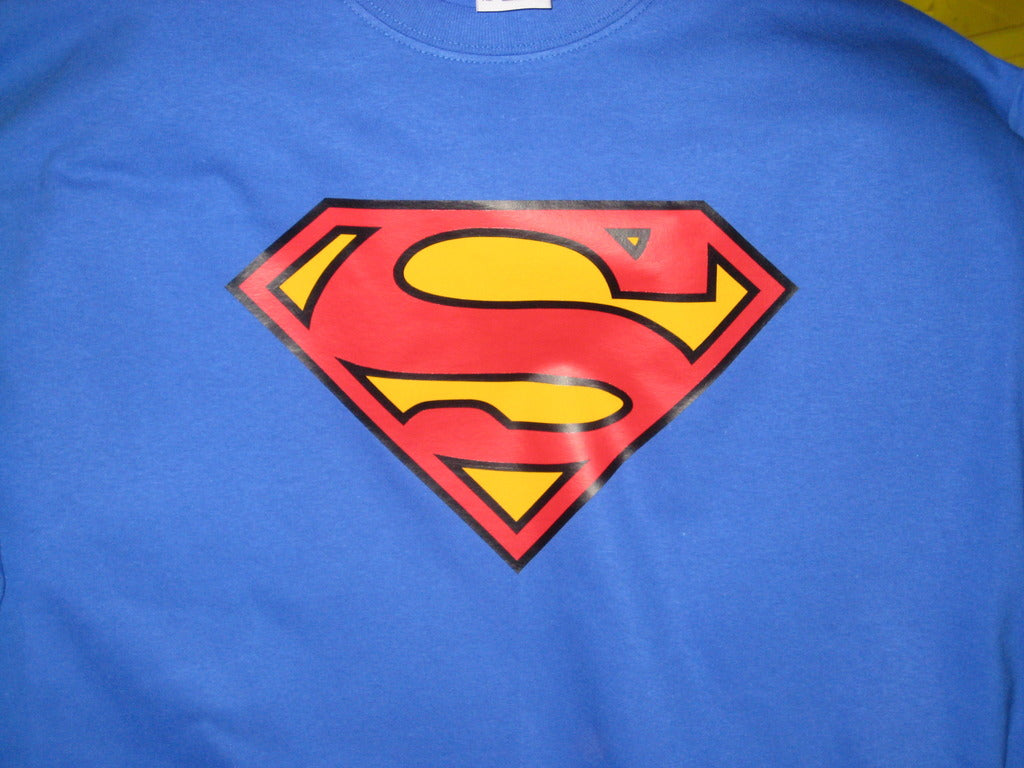 Superman Logo Youth Royal Blue Tshirt - TshirtNow.net - 3