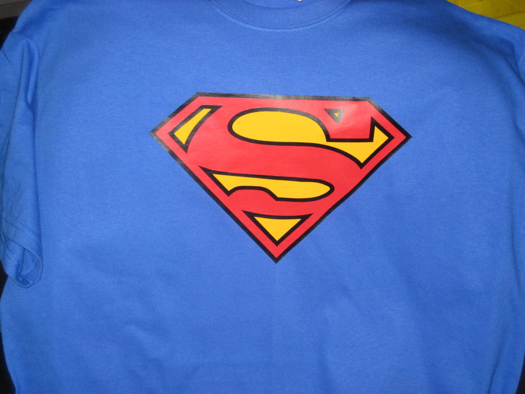Superman Logo Youth Royal Blue Tshirt - TshirtNow.net - 4
