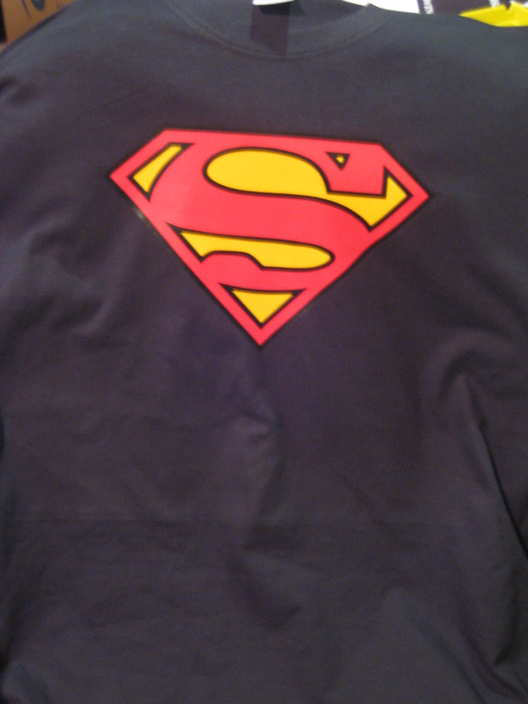 Superman Logo Black Tshirt - TshirtNow.net - 2