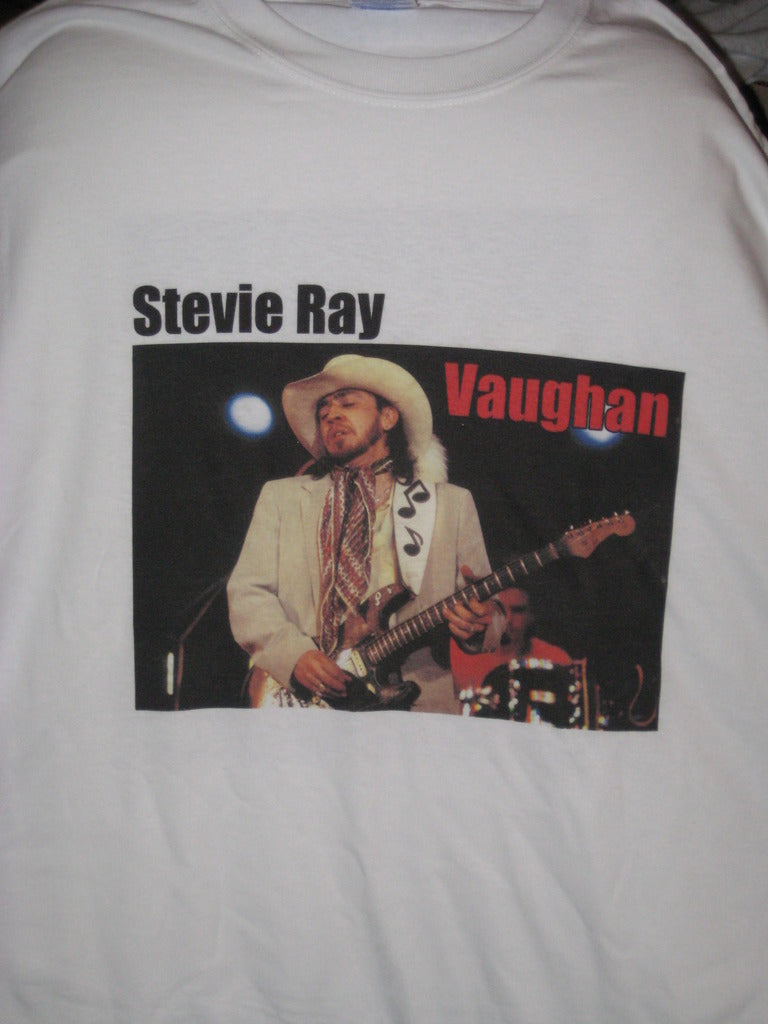 Stevie Ray Vaughan Music Note Guitar Strap Tshirt - TshirtNow.net - 6