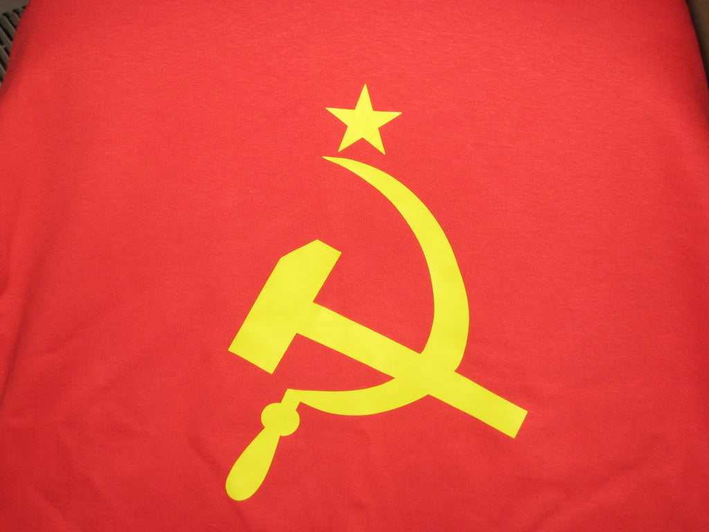 CCCP USSR Soviet Union Hammer and Sickle Tshirt - TshirtNow.net - 3