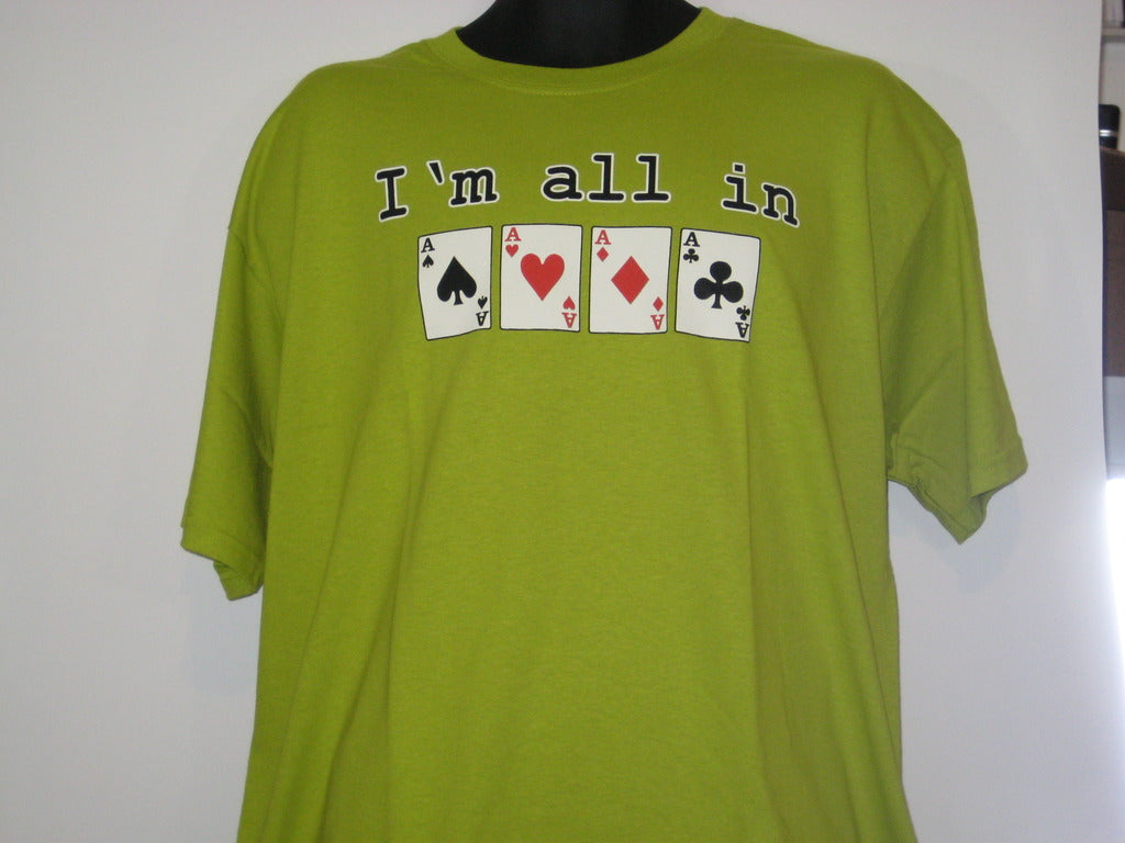 All in Tshirt: Lime Green Colored Tshirt - TshirtNow.net - 2