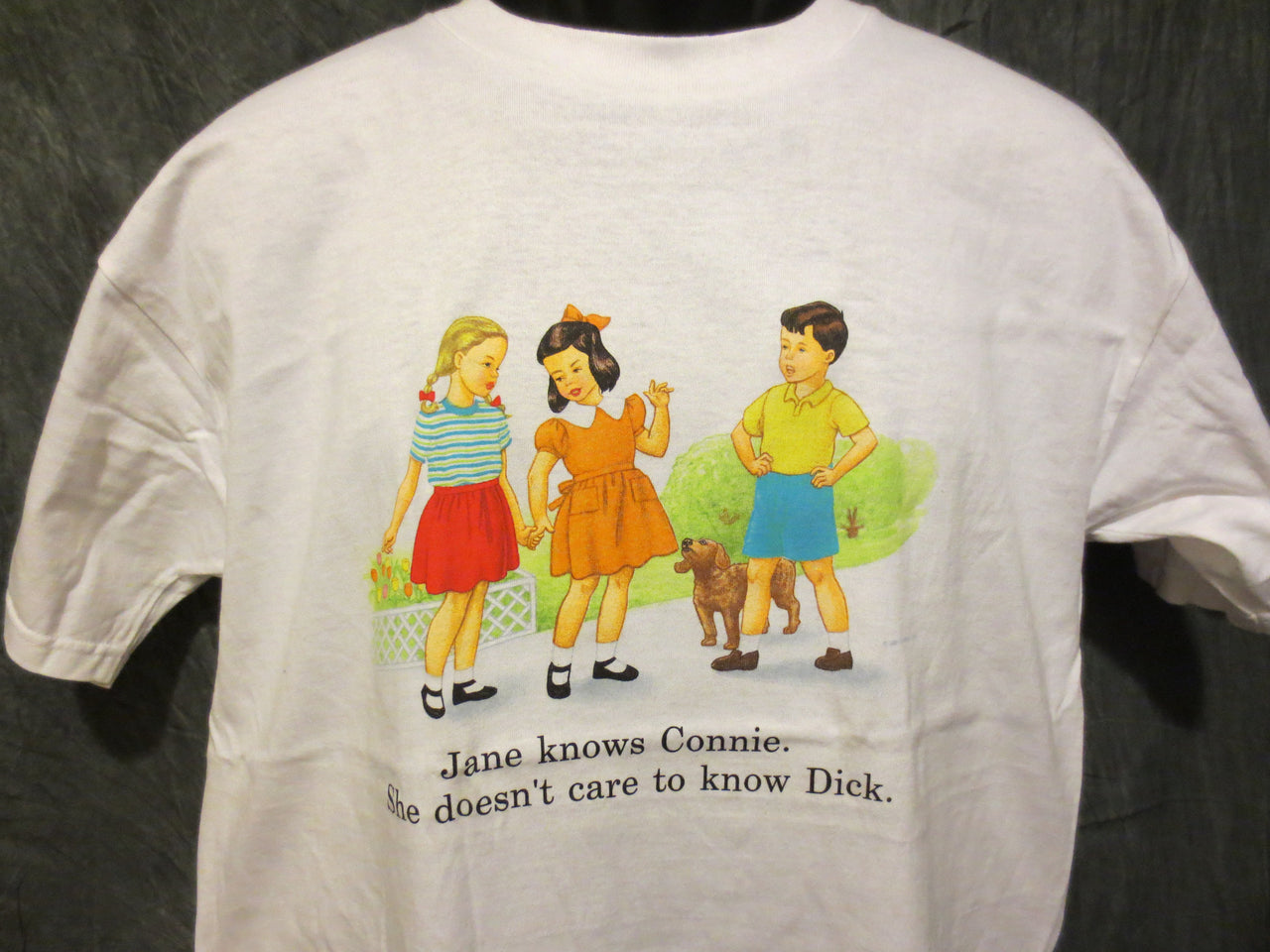 Childhood Jane Knows Connie She Doesn't Care to Know Dick Tshirt - TshirtNow.net - 6