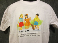 Thumbnail for Childhood Jane Knows Connie She Doesn't Care to Know Dick Tshirt - TshirtNow.net - 6