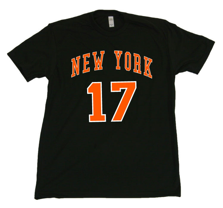 New York Knicks Jeremy Lin - Black Tshirt - TshirtNow.net - 1