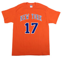 Thumbnail for New York Knicks Jeremy Lin - Orange Tshirt - TshirtNow.net - 1
