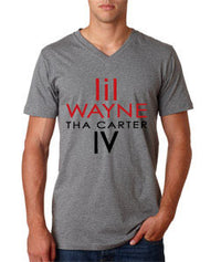 Thumbnail for Lil Wayne Tha Carter 4 V-Neck Tshirt - TshirtNow.net - 5