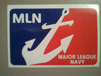 Thumbnail for Major League Navy Decal - TshirtNow.net