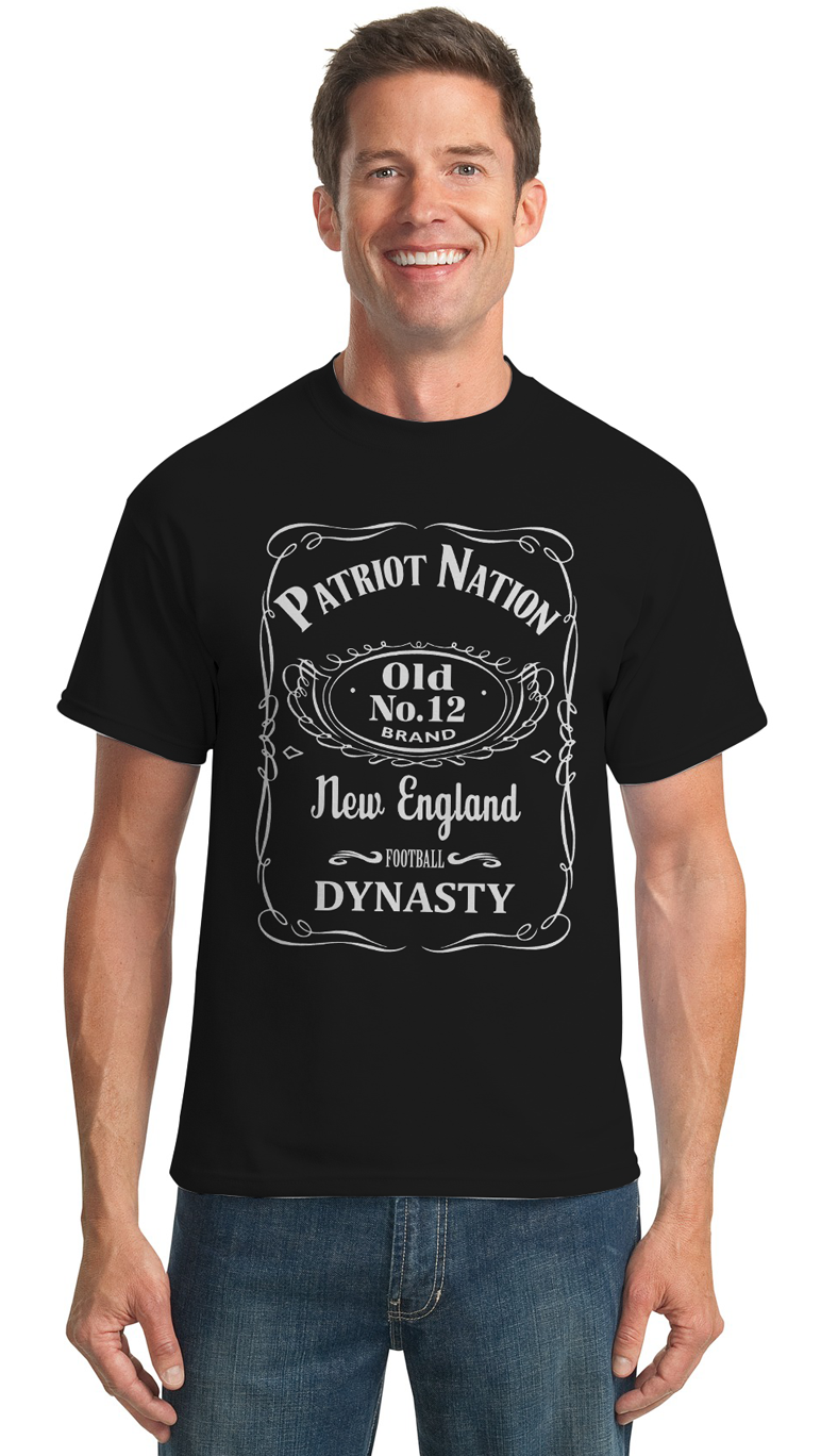 NFL Patriots Nation New England Football Dynasty Tshirt - TshirtNow.net - 1
