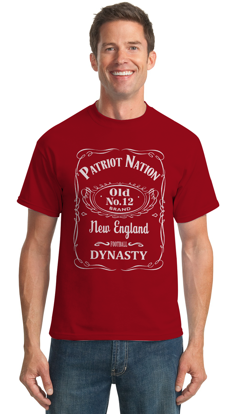 NFL Patriots Nation New England Football Dynasty Tshirt - TshirtNow.net - 2