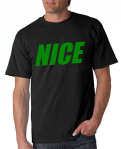 "Nice" Tshirt - Black - TshirtNow.net - 4
