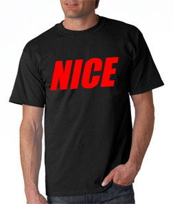 "Nice" Tshirt - Black - TshirtNow.net - 3