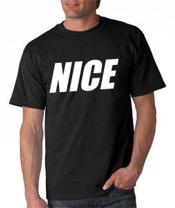 "Nice" Tshirt - Black - TshirtNow.net - 1