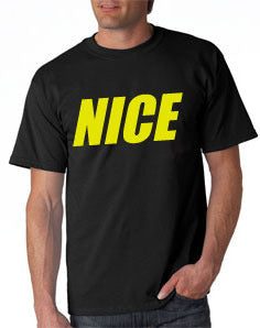 "Nice" Tshirt - Black - TshirtNow.net - 2