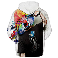 Thumbnail for Clown Suicide Allover 3D Print Hoodie