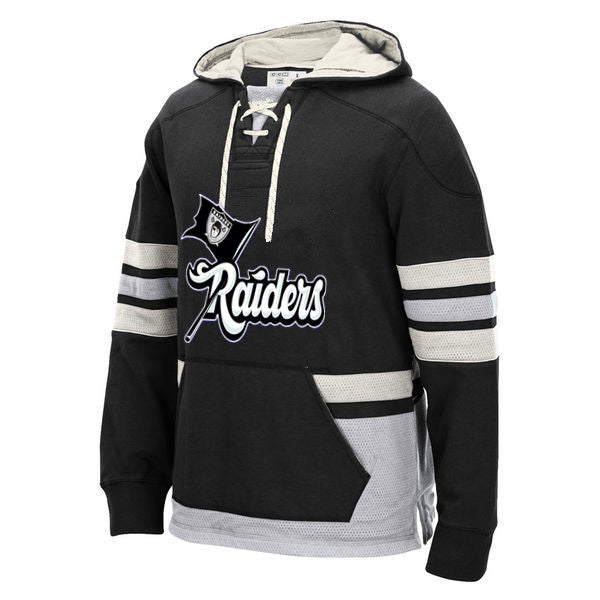 Los Angeles Raiders Laced Hockey style Hoodie Sweatshirt