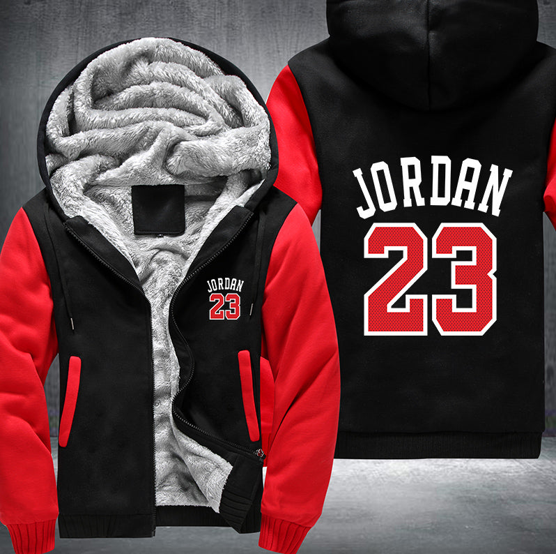 Michael Jordan 23 Thick Fleece Jacket