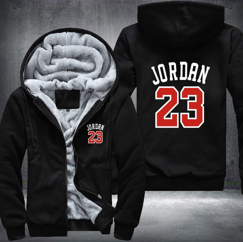 Michael Jordan 23 Thick Fleece Jacket
