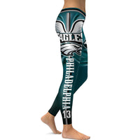 Thumbnail for PHILADELPHIA EAGLES 3D Allover Print Womens Leggings Yoga Pants