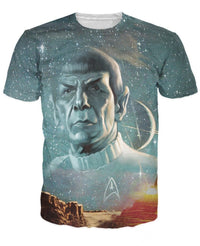 Thumbnail for Star Trek Spock Allover 3D Print Tshirt - TshirtNow.net