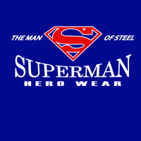 Thumbnail for Superman Man of Steel Hero Wear Logo on Navy Fitted Tank top for Women - TshirtNow.net - 2