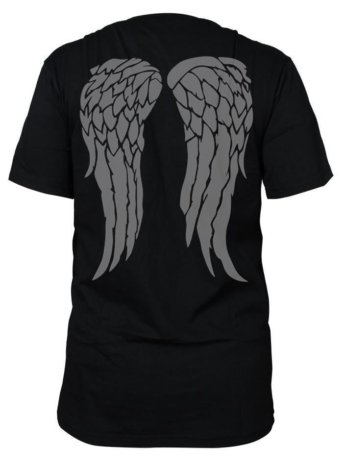 The Walking Dead Daryl Dixon Winged Back Tshirt - TshirtNow.net - 2