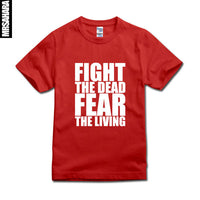 Thumbnail for The Walking Dead Fight The Dead Fear The Living T-Shirt - TshirtNow.net - 1