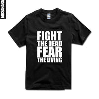 Thumbnail for The Walking Dead Fight The Dead Fear The Living T-Shirt - TshirtNow.net - 2