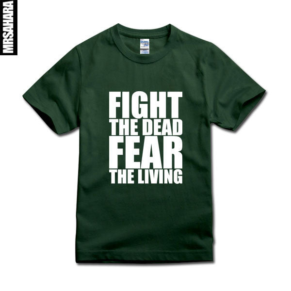 The Walking Dead Fight The Dead Fear The Living T-Shirt - TshirtNow.net - 5