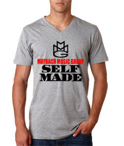 Maybach Music Group "Self Made" V-Neck Tshirt - TshirtNow.net - 4