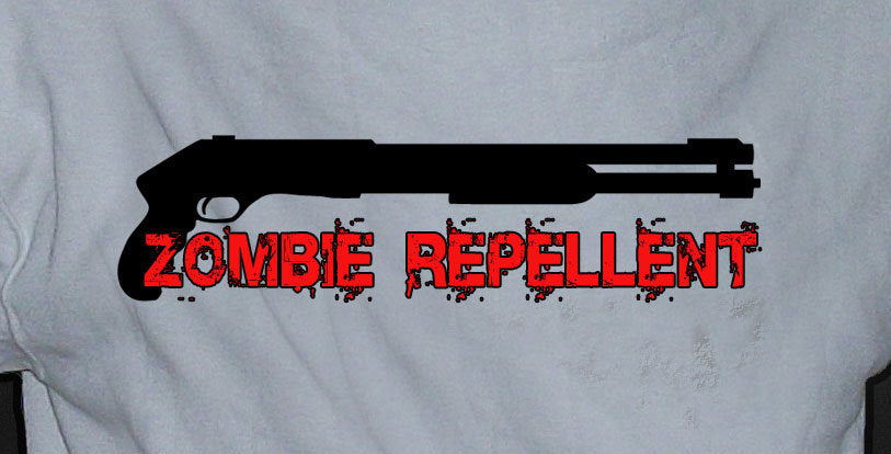 Zombie Repellent Tshirt - TshirtNow.net - 1