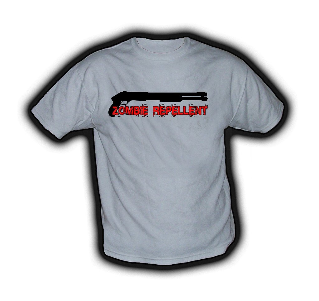 Zombie Repellent Tshirt - TshirtNow.net - 2