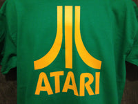 Thumbnail for Atari Logo Tshirt: Green With Yellow Print - TshirtNow.net - 2