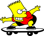 The Simpsons Bart Simpson Decal - TshirtNow.net