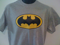 Thumbnail for Batman Logo Heather Grey Tshirt - TshirtNow.net - 2
