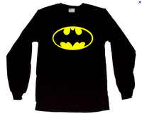 Thumbnail for Batman Logo Longsleeve Tshirt - TshirtNow.net - 2