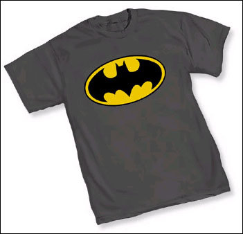 Batman Logo Heather Grey Tshirt - TshirtNow.net - 1