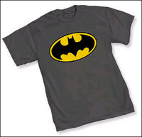 Thumbnail for Batman Logo Heather Grey Tshirt - TshirtNow.net - 1