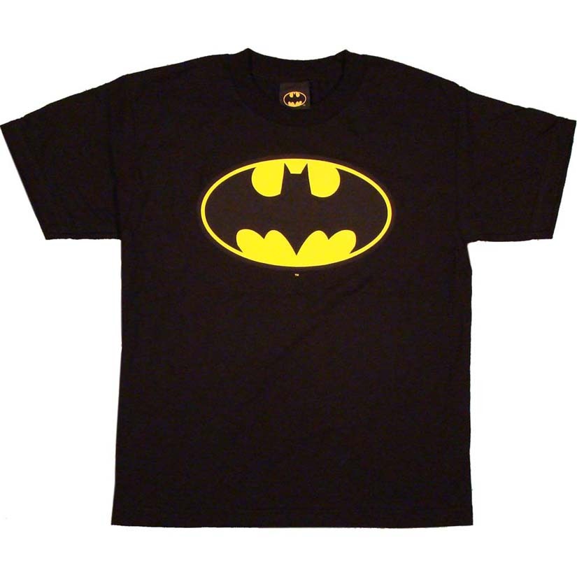 Batman Classic Logo Youth Size Tshirt - TshirtNow.net - 1