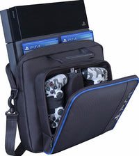 Thumbnail for Game Console and Accessories Padded Shoulder Carrying Case For PlayStation 4, PS4 - TshirtNow.net