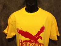 Thumbnail for Brick Squad Tshirt: Yellow With Red Print - TshirtNow.net - 2