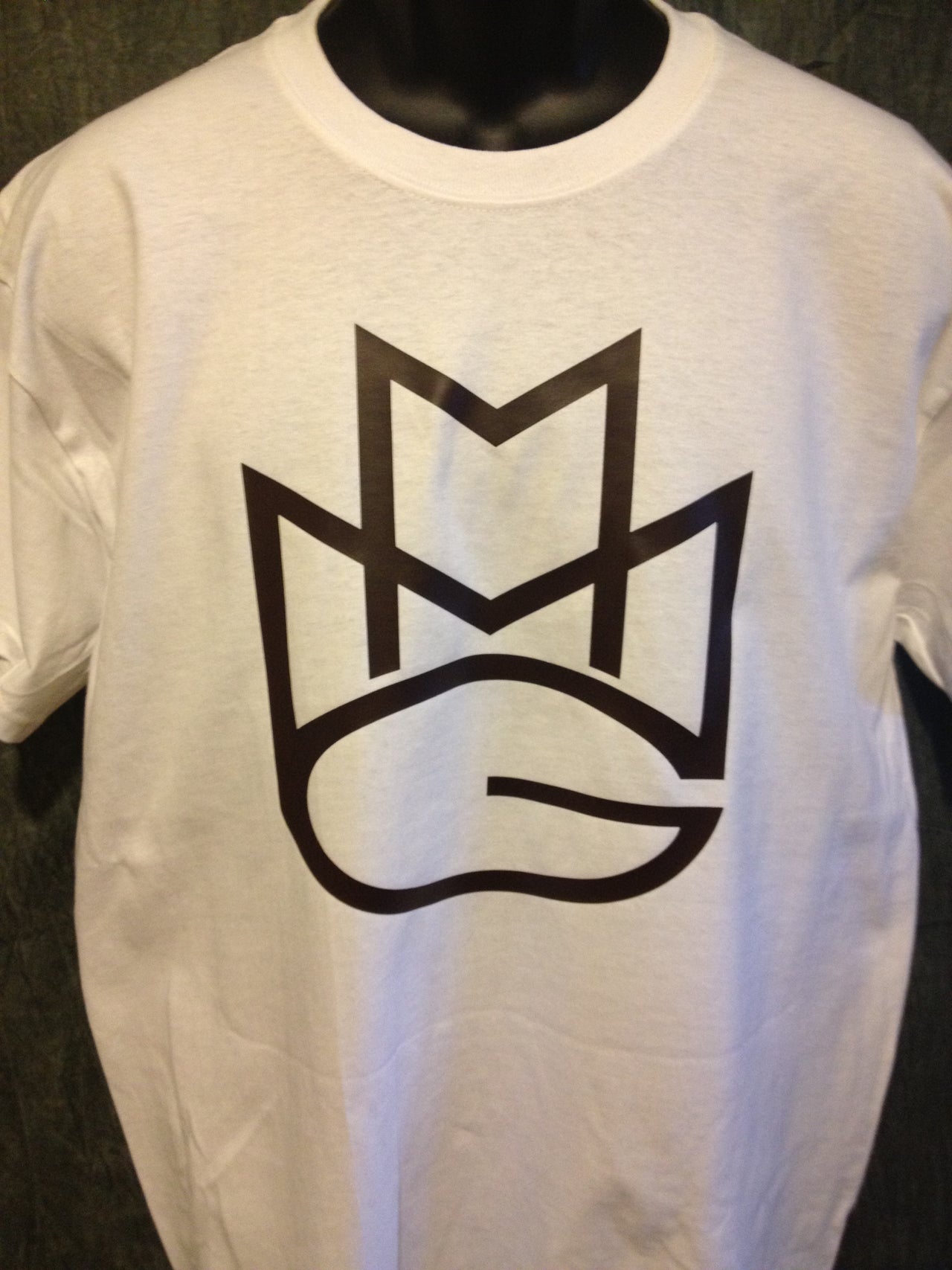 Maybach Music Group Tshirt: White with Brown Print - TshirtNow.net - 2