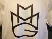 Thumbnail for Maybach Music Group Tshirt: White with Brown Print - TshirtNow.net - 3