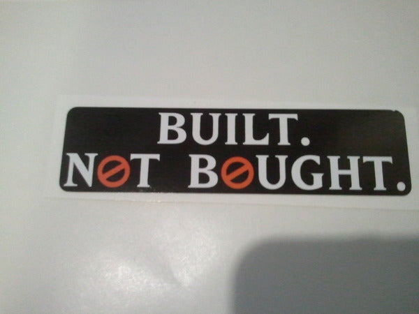 Built Not Bought Combo Tshirt & Decal Ghostbusters NH - TshirtNow.net - 2