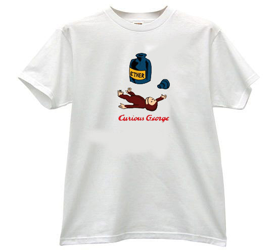 Curious George Ether Tshirt - TshirtNow.net