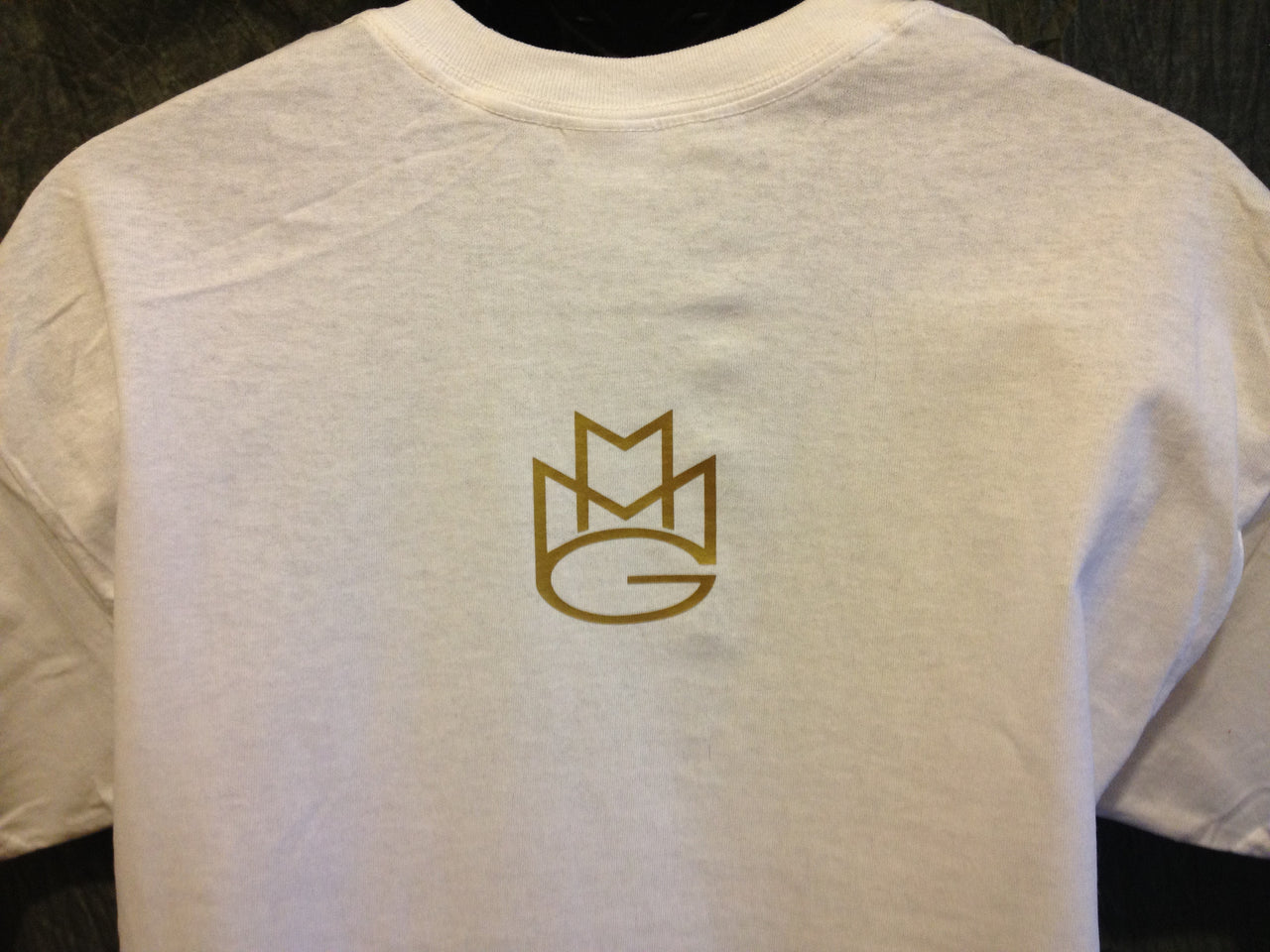 Maybach Music Group Tshirt: White Tshirt with Gold Print - TshirtNow.net - 6