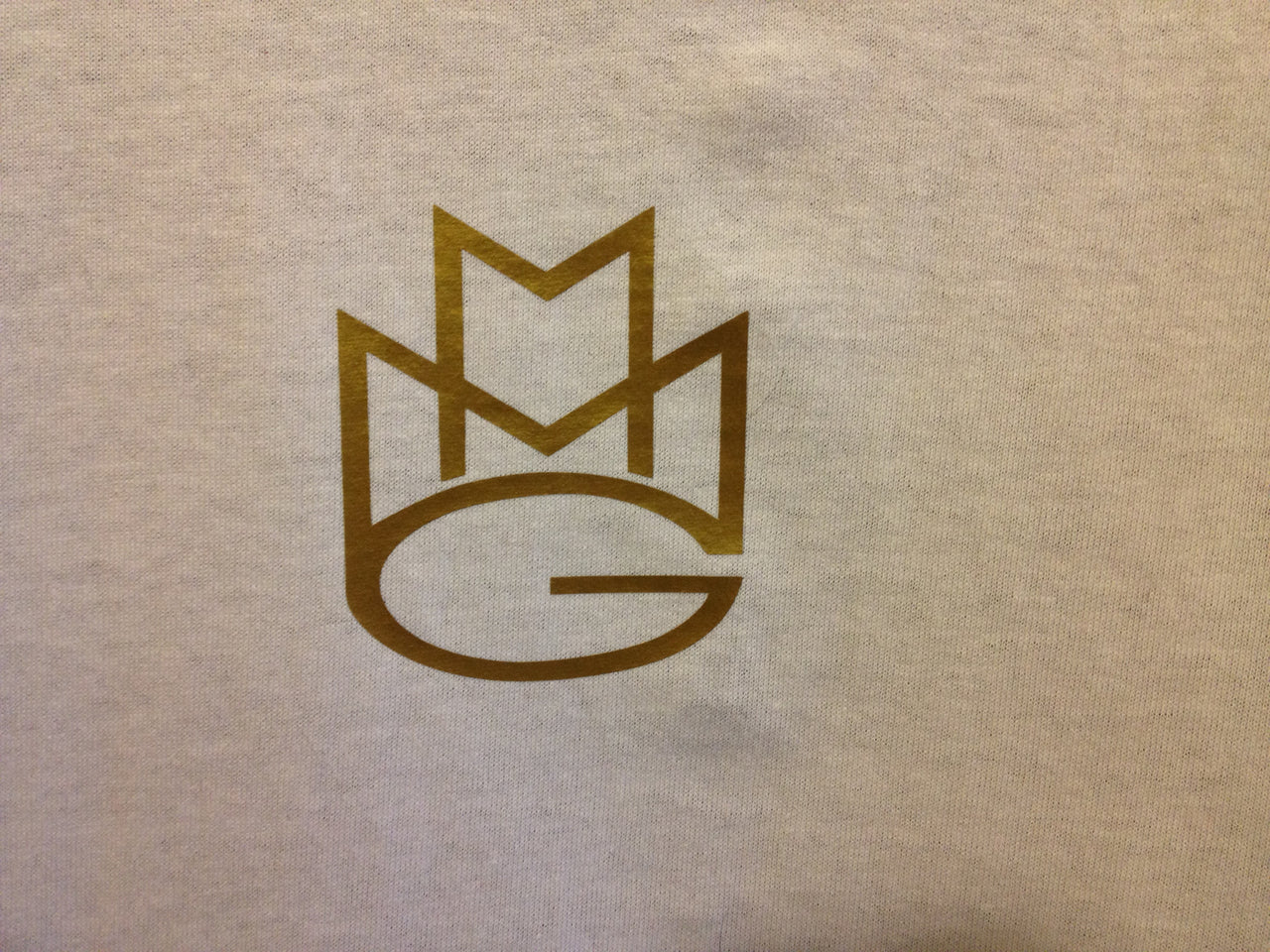 Maybach Music Group Tshirt: White Tshirt with Gold Print - TshirtNow.net - 7